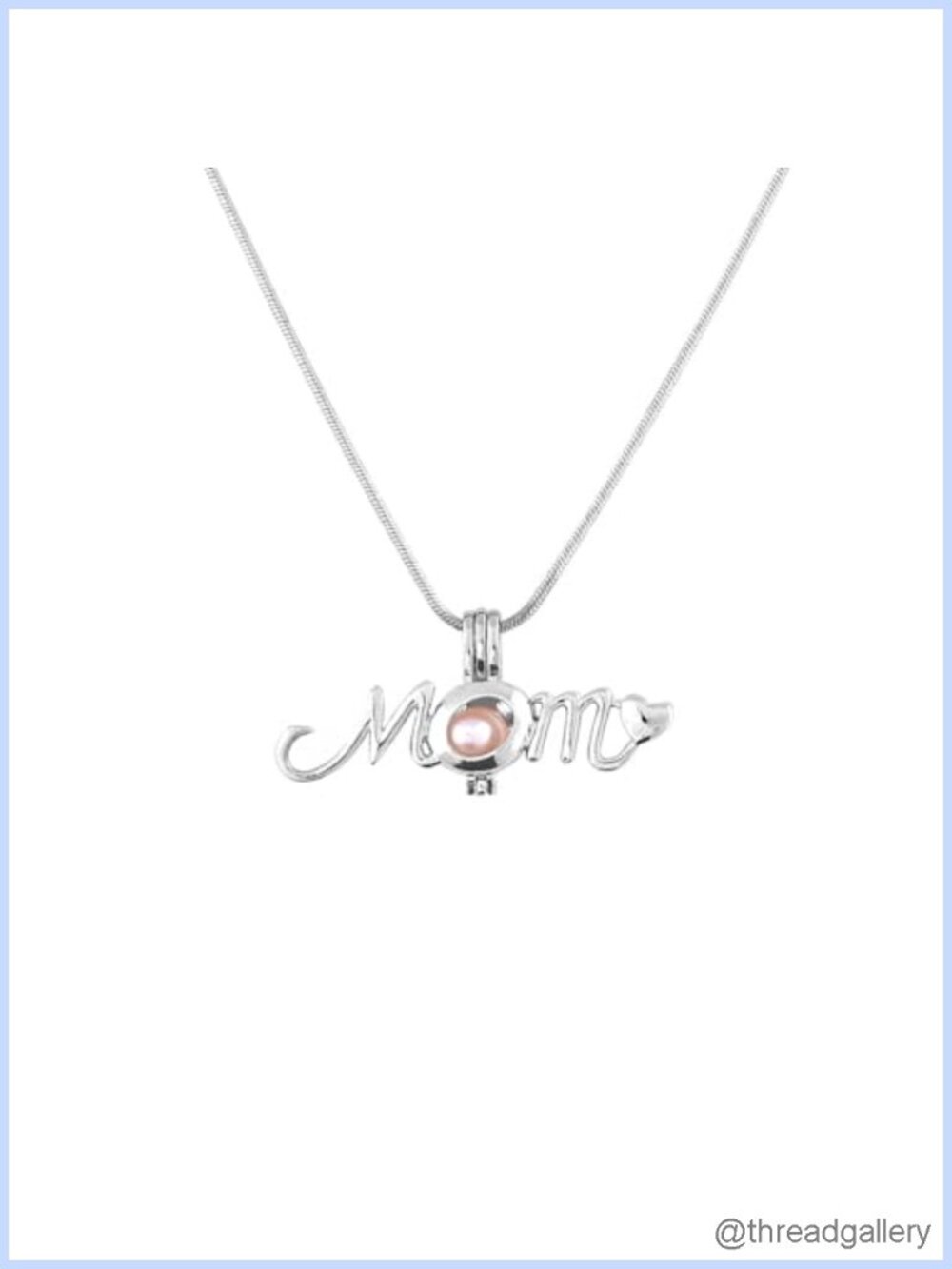 Cultured Pearl Oyster Necklace Kit DIY Jewelry Making Set 16.9"